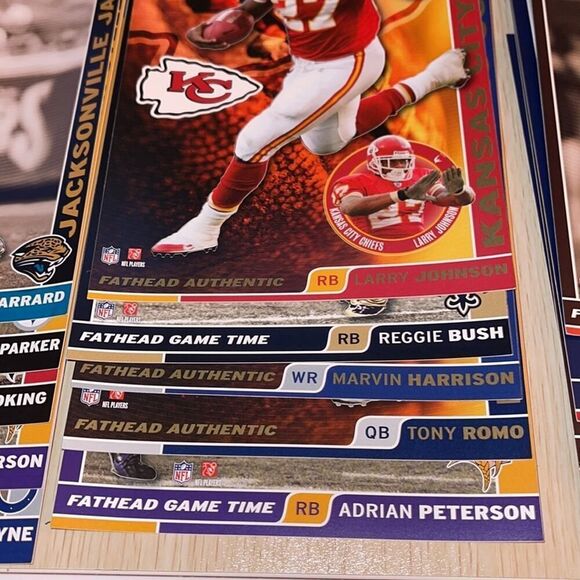 NFL Fathead cards 2008 inaugural edition - Picture 3 of 10